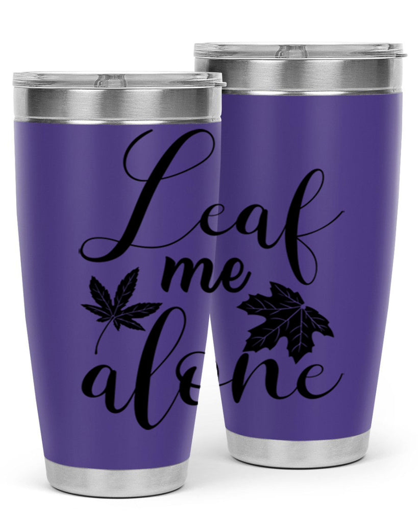 leaf me alone 387#- fall- Tumbler