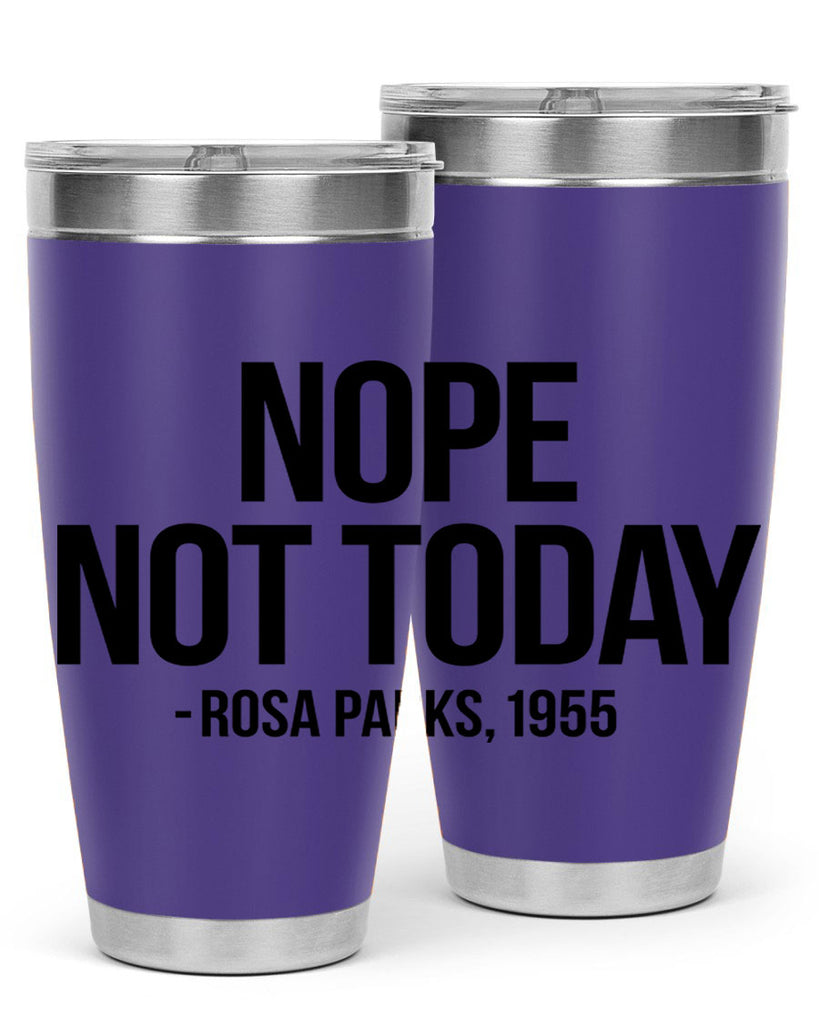 nope not today rosa parks 60#- black words phrases- Cotton Tank