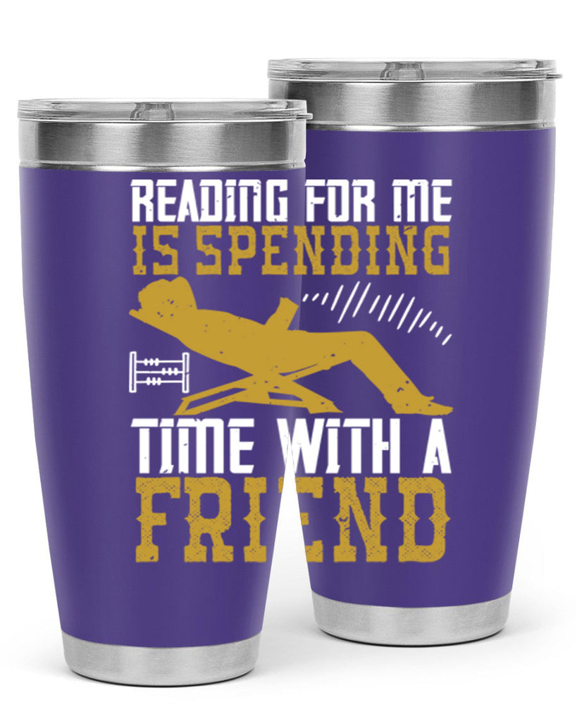 reading for me is spending time with a friend 19#- reading- Tumbler