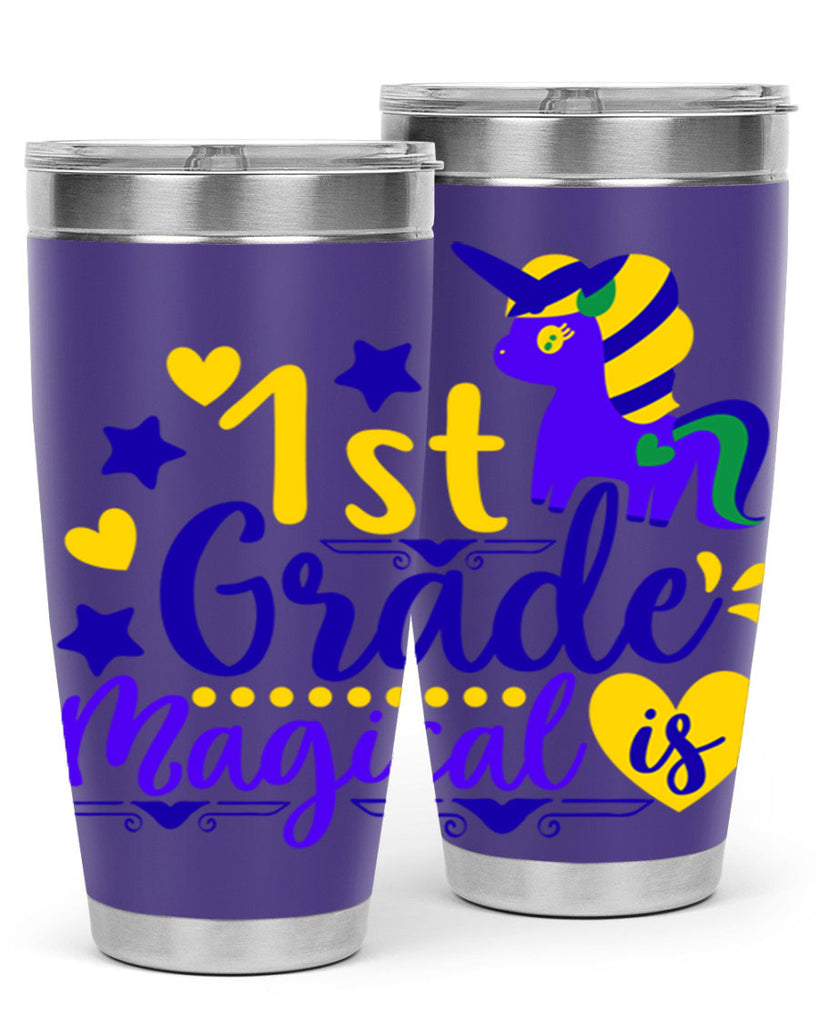 st grade magical 63#- mardi gras- Tumbler