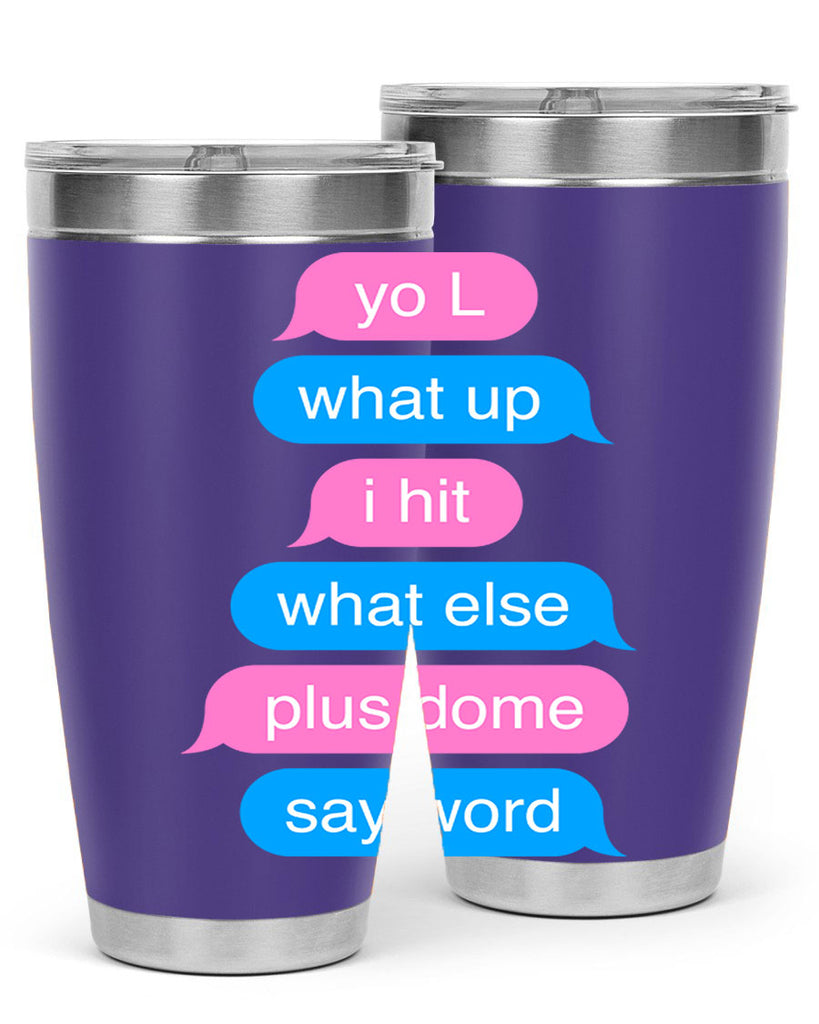 text conversation camron 23#- black words phrases- Cotton Tank