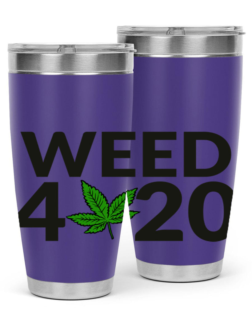 weed 420 282#- marijuana- Tumbler