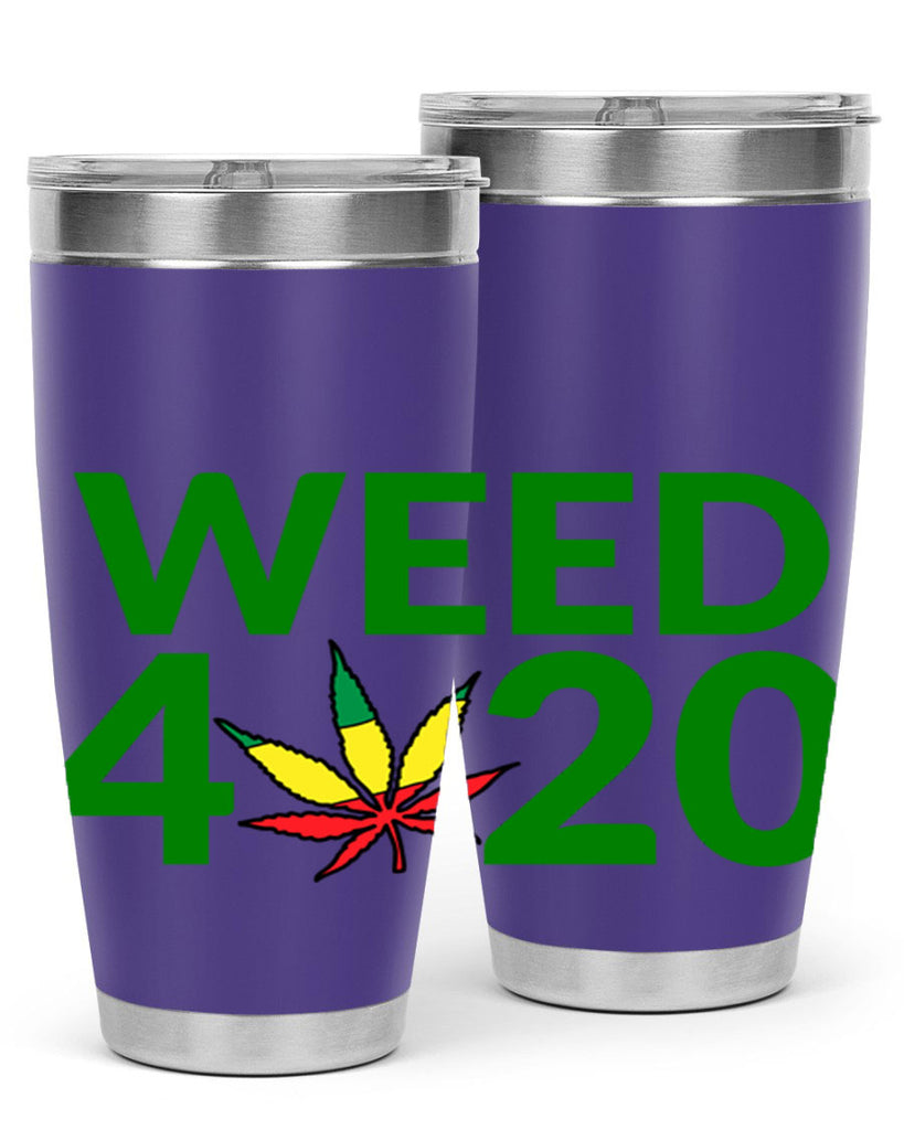 weed 420 cannabis 281#- marijuana- Tumbler