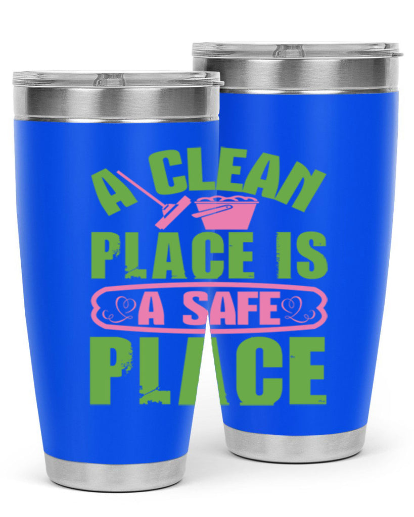 A clean place is a safe place Style 50#- cleaner- Cotton Tank
