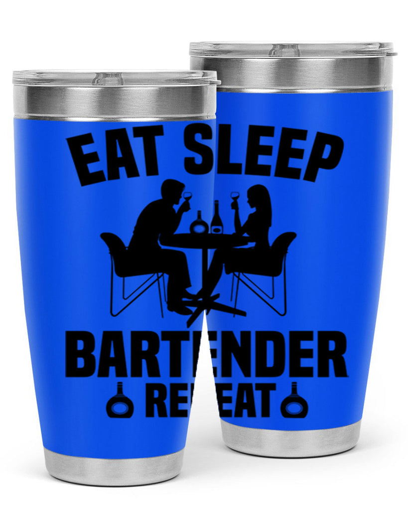 Eat sleep Style 3#- bartender- tumbler
