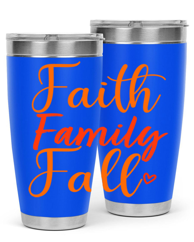 Faith Family Fall Design 81#- fall- Tumbler