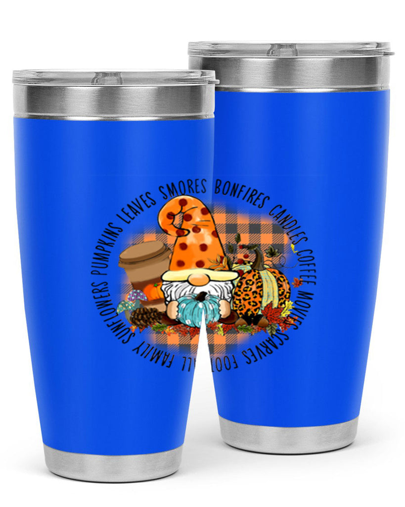 FallVibesGnome 165#- fall- Tumbler