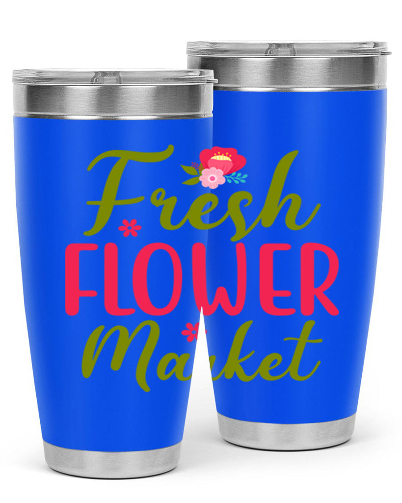 Fresh Flower Market 144#- spring- Tumbler