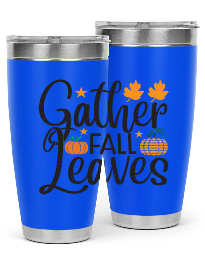 Gatherfallleaves 189#- fall- Tumbler