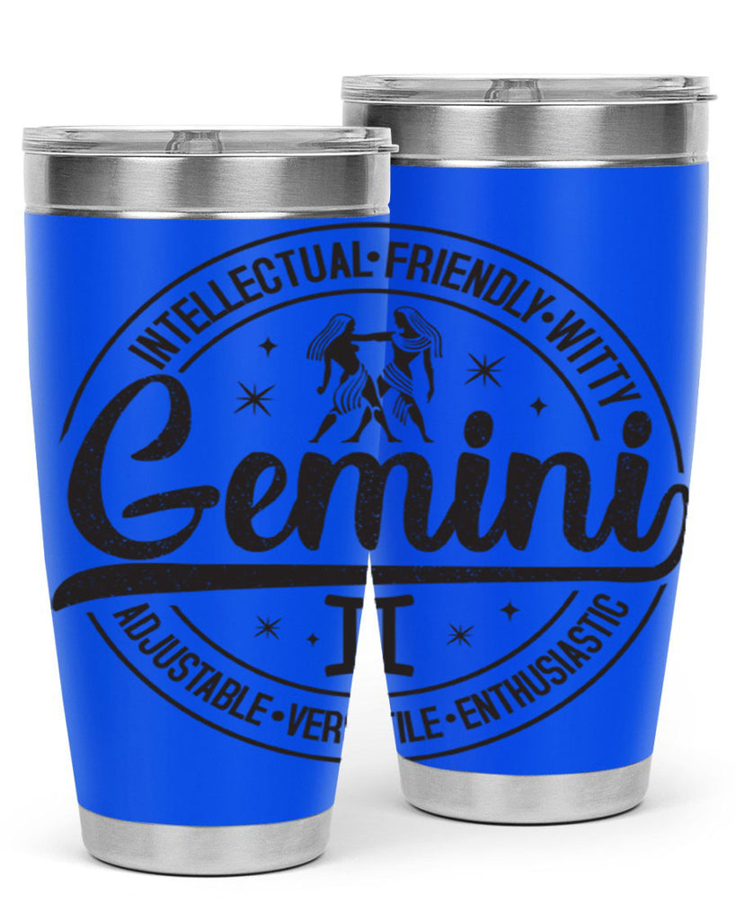 Gemini 225#- zodiac- Tumbler