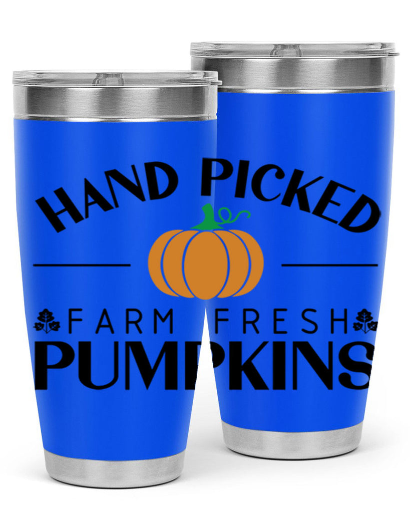 Hand Picked Farm Fresh Pumpkins 215#- fall- Tumbler