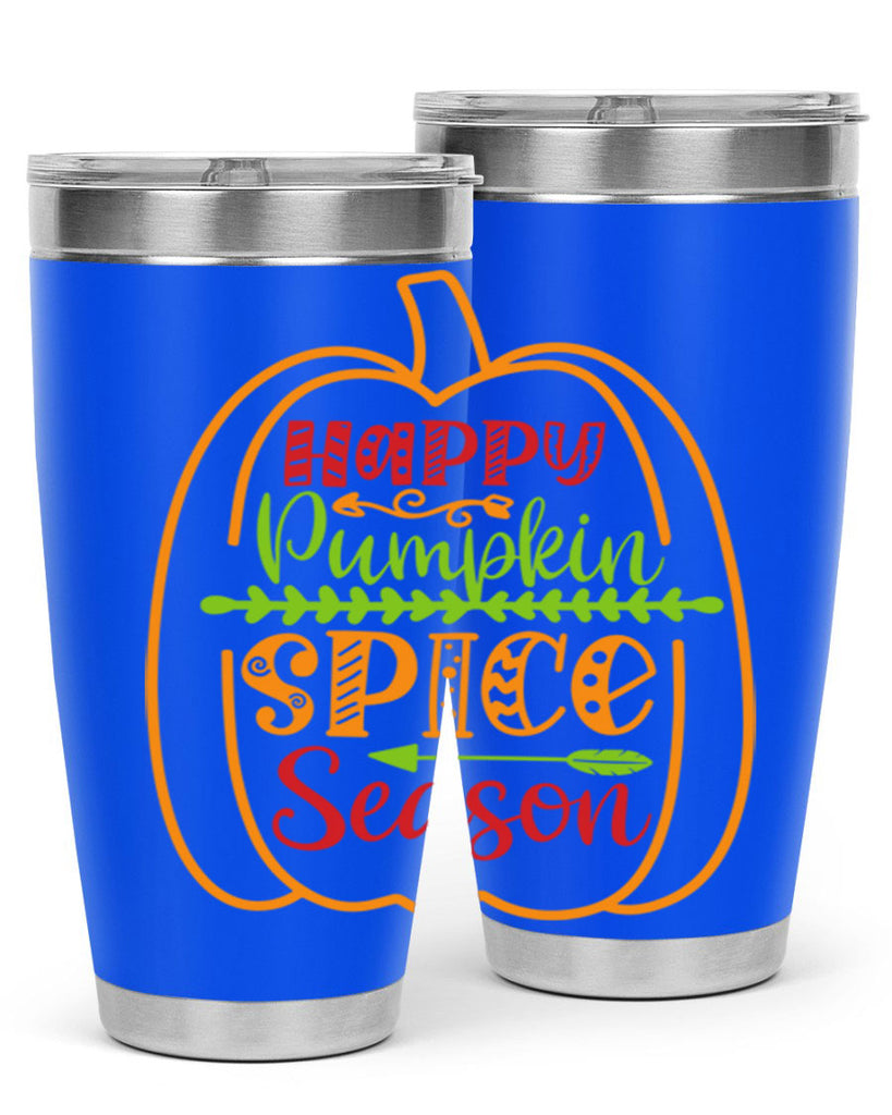 Happy Pumpkin Spice Season 243#- fall- Tumbler