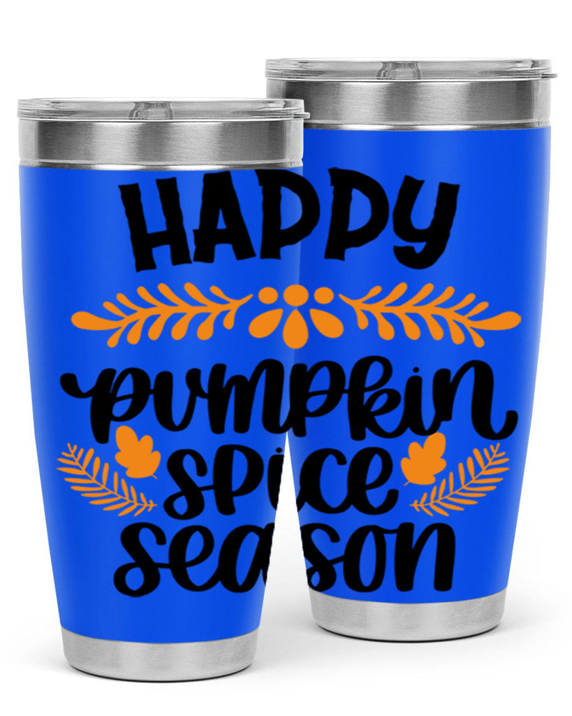 Happy Pumpkin Spice Season 492#- fall- Tumbler