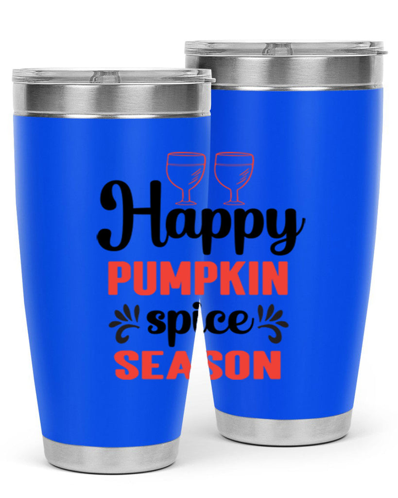 Happy pumpkin spice season 244#- fall- Tumbler