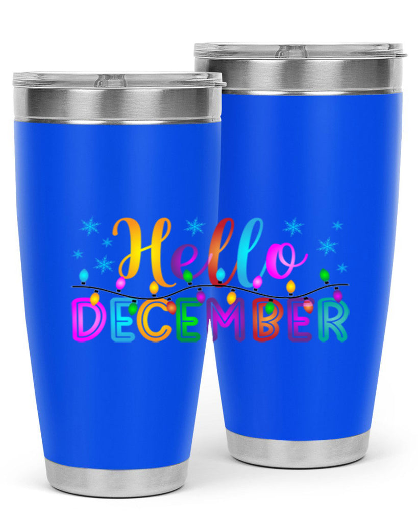 Hello December Winter 177#- winter- Tumbler