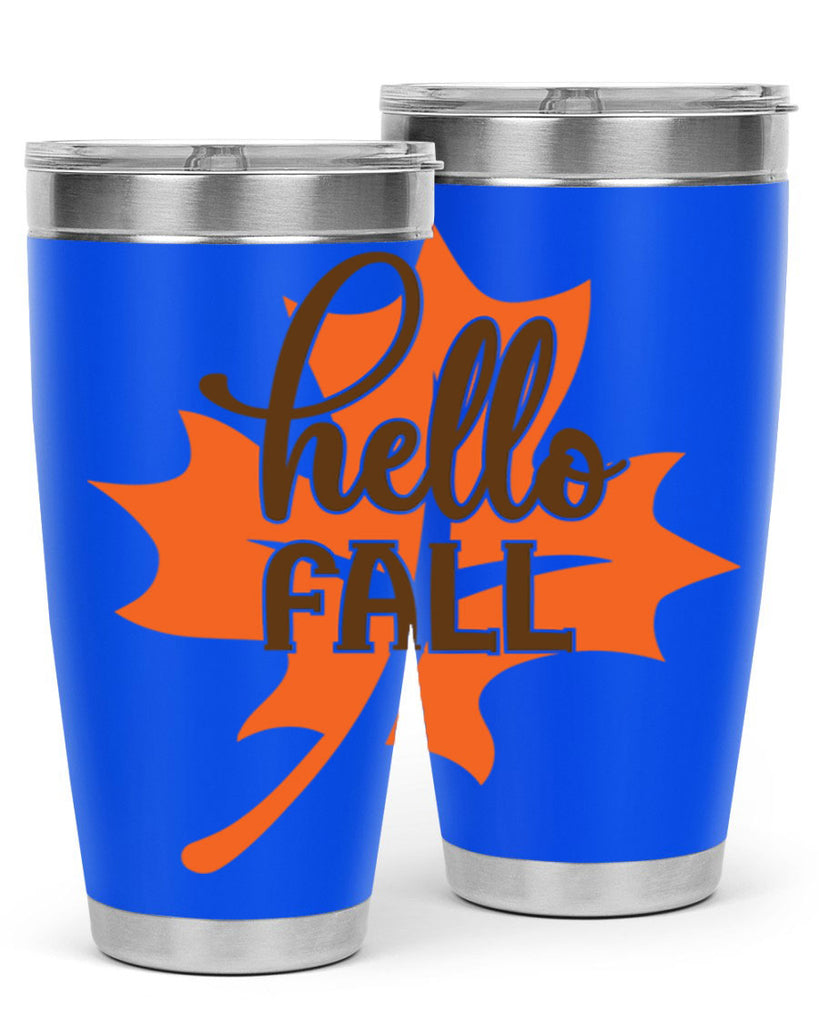 Hello Fall 273#- fall- Tumbler