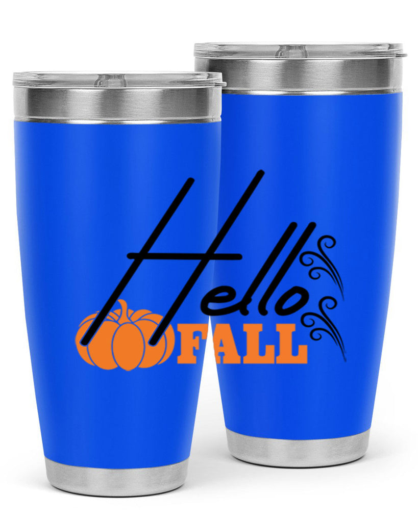 Hello Fall 281#- fall- Tumbler