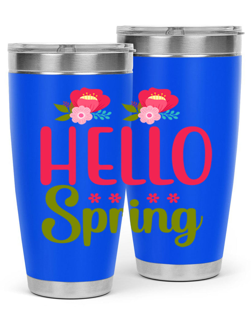 Hello Spring 186#- spring- Tumbler