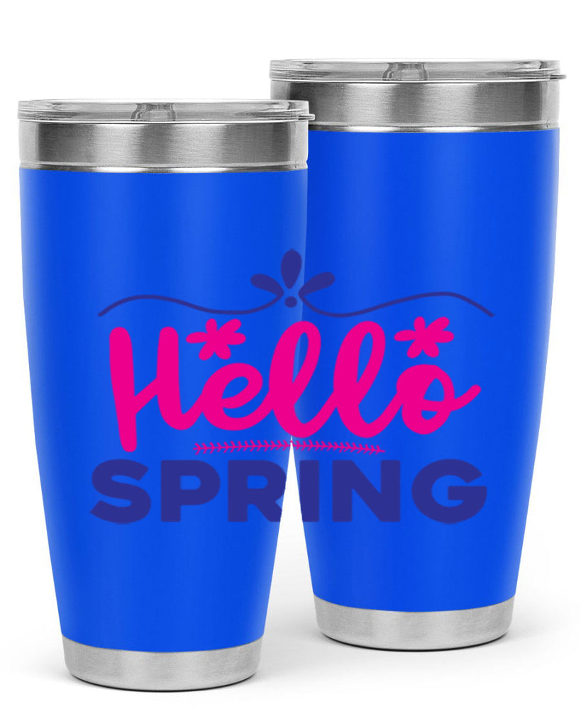 Hello Spring 212#- spring- Tumbler