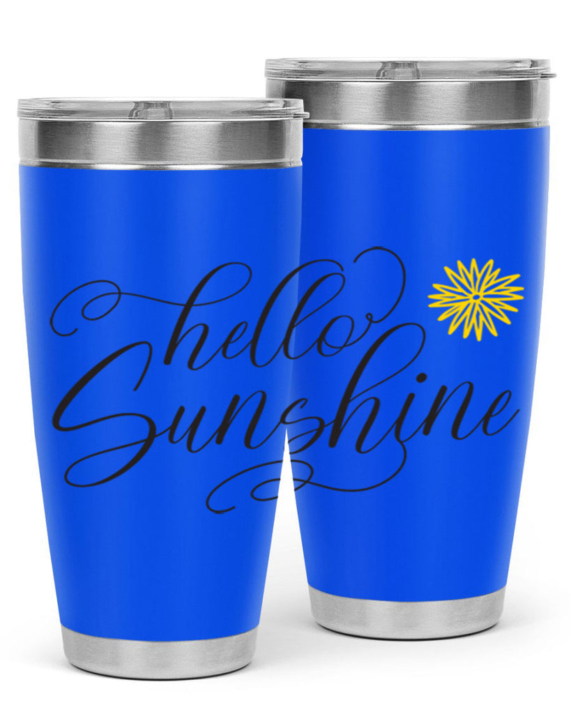 Hello Spring Lettering201#- spring- Tumbler