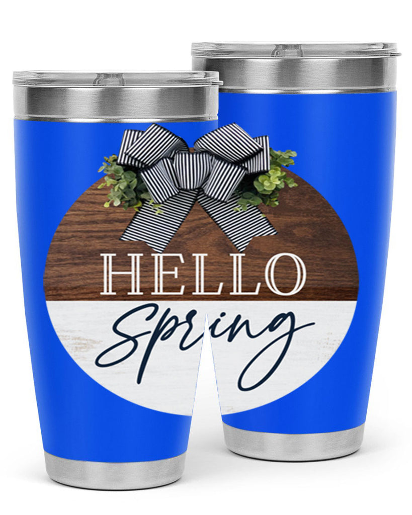 Hello Spring basic Mockup187#- spring- Tumbler