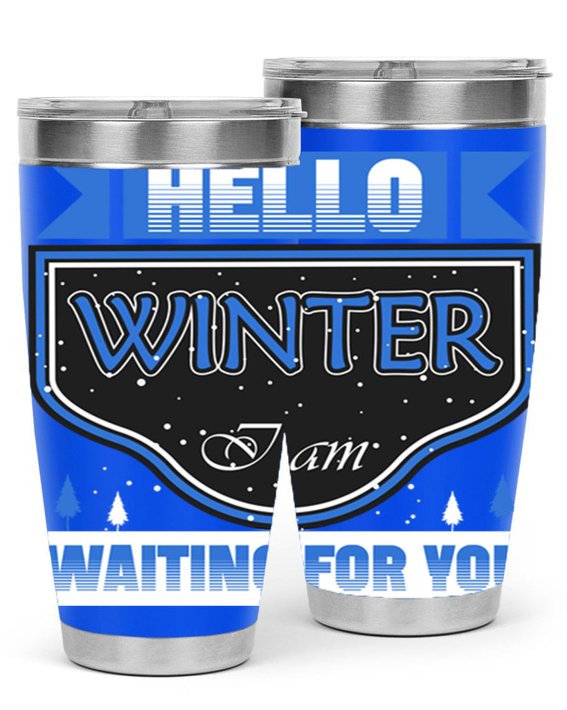 Hello Winter 164#- winter- Tumbler