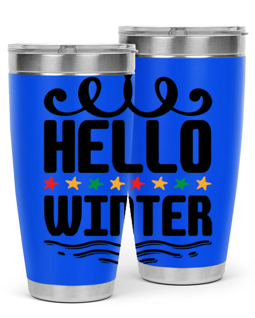 Hello Winter 185#- winter- Tumbler