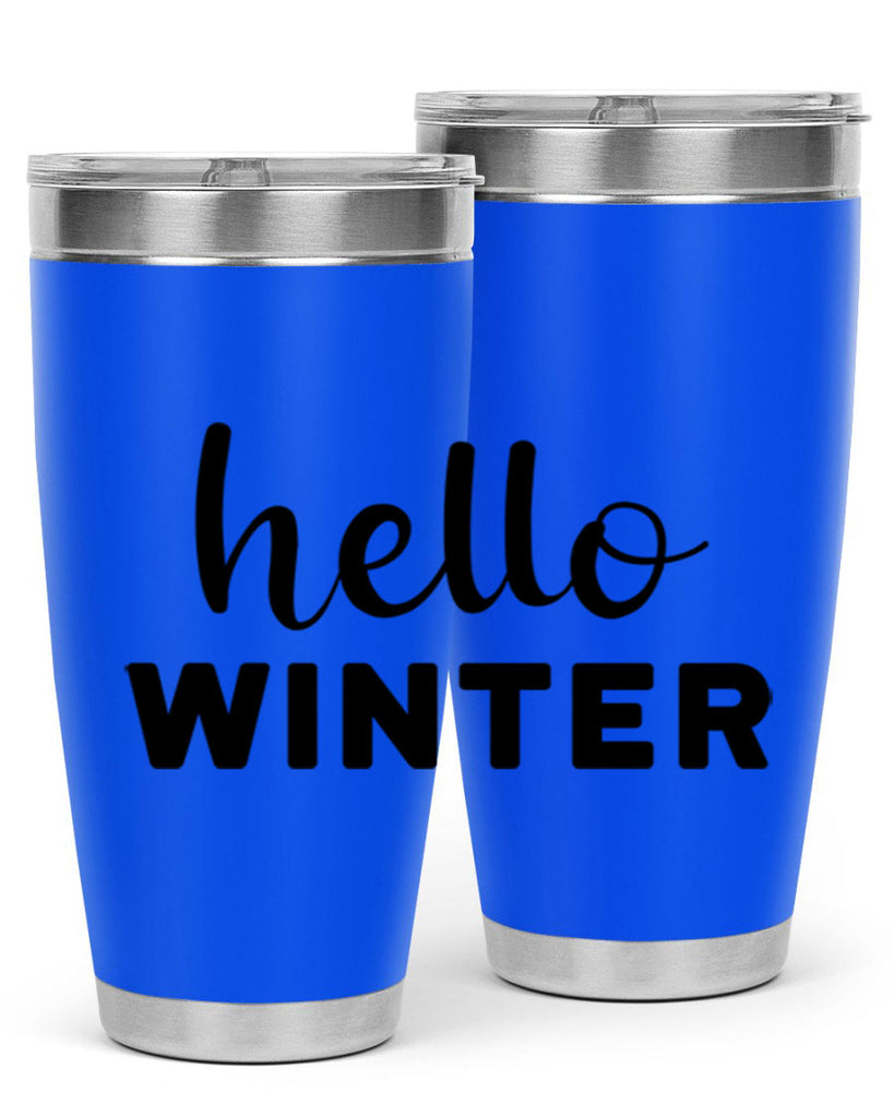 Hello Winter 186#- winter- Tumbler