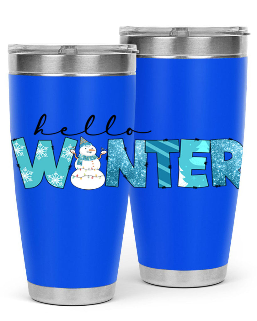 Hello Winter 188#- winter- Tumbler