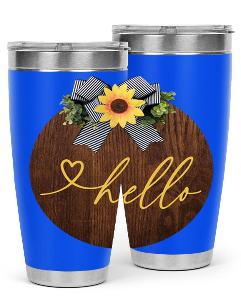 Hello heart Mockup182#- spring- Tumbler