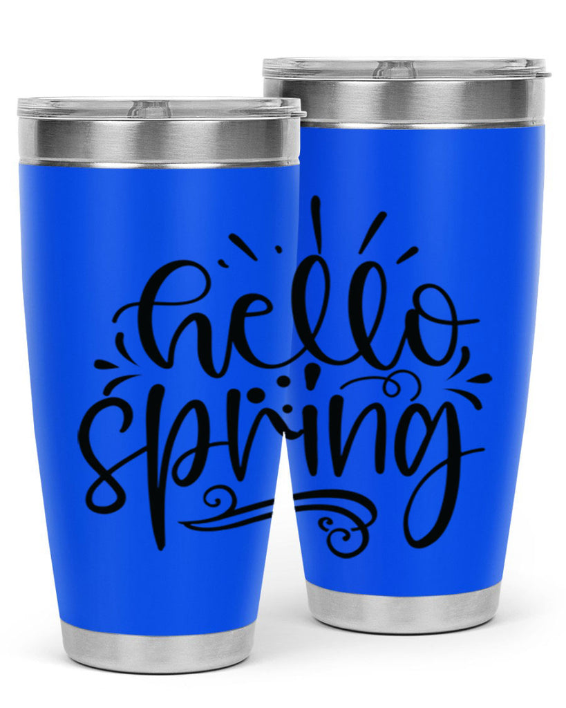 Hello spring 3#- spring- Tumbler