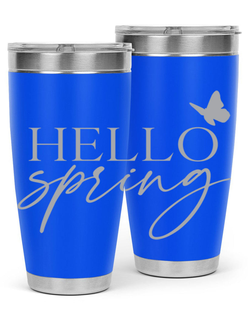 Hello spring butterfly195#- spring- Tumbler