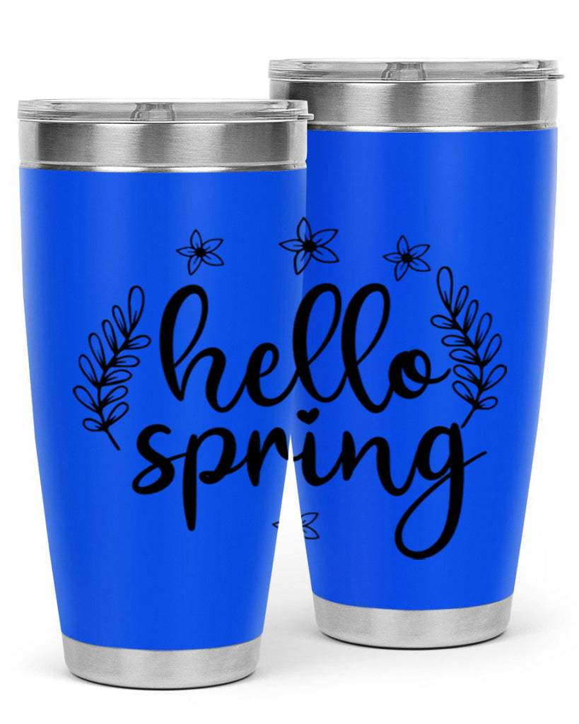 Hello spring design  221#- spring- Tumbler
