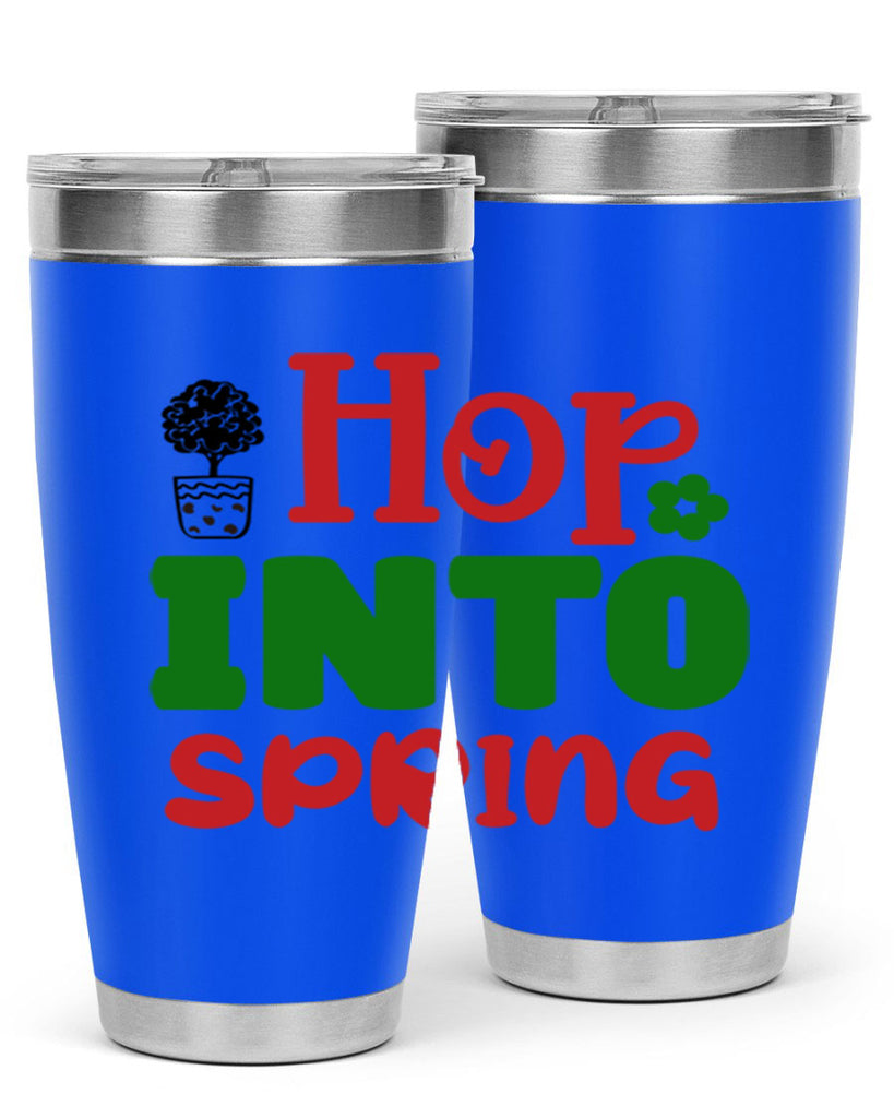 Hop into Spring 251#- spring- Tumbler
