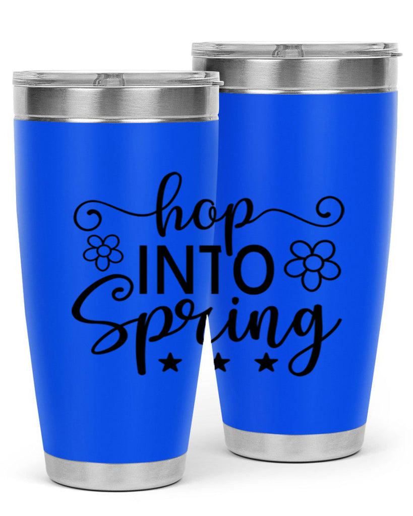 Hop into spring  252#- spring- Tumbler