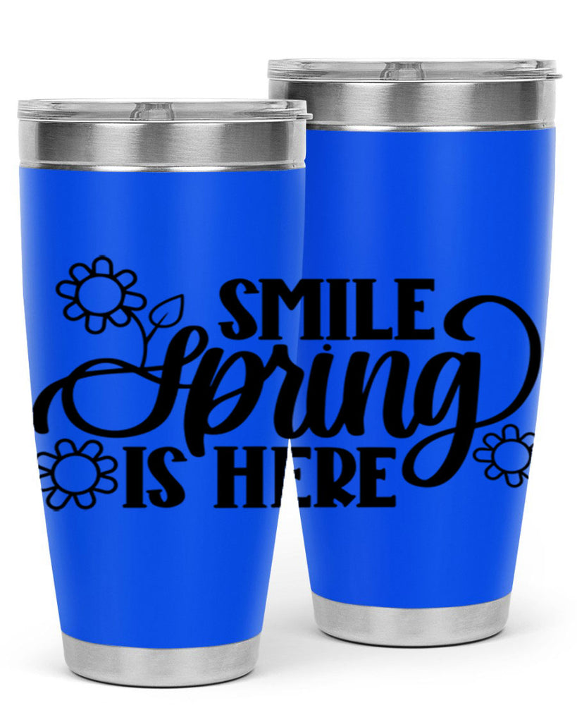 PNG_Smile Spring Is Here395#- spring- Tumbler