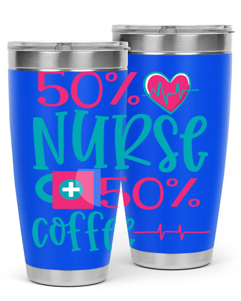 Percent Nurse Percent Coffee Style 395#- nurse- tumbler