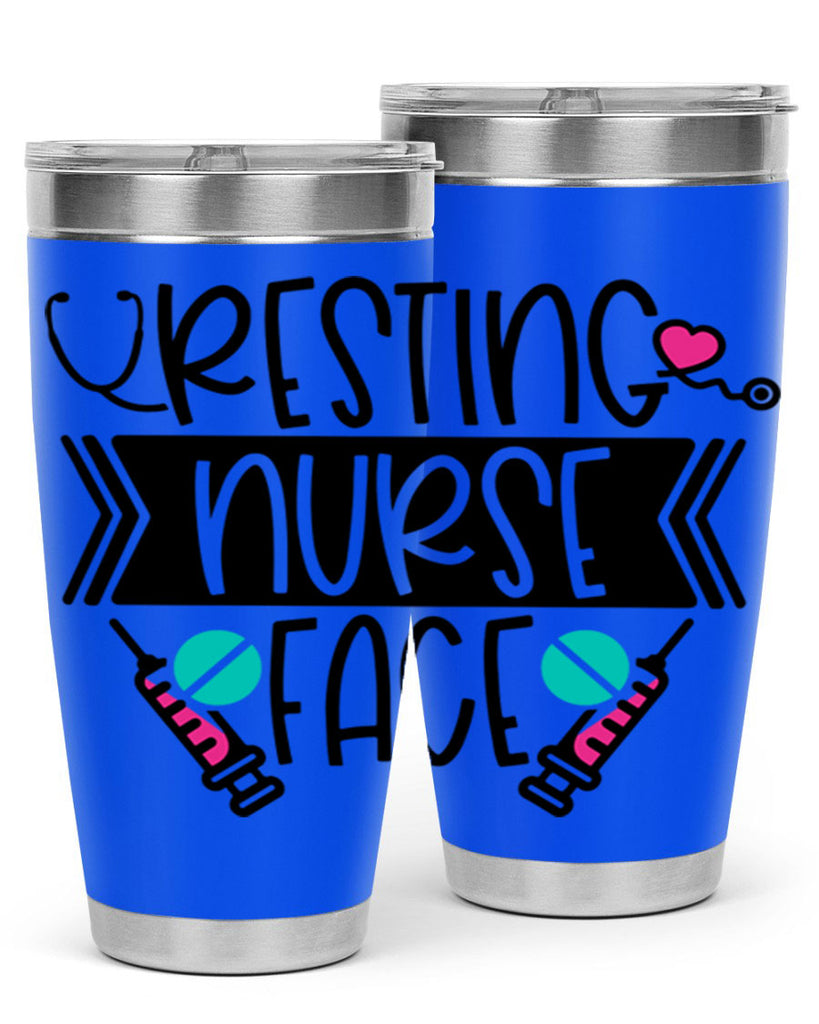 Resting Nurse Face Style Style 58#- nurse- tumbler