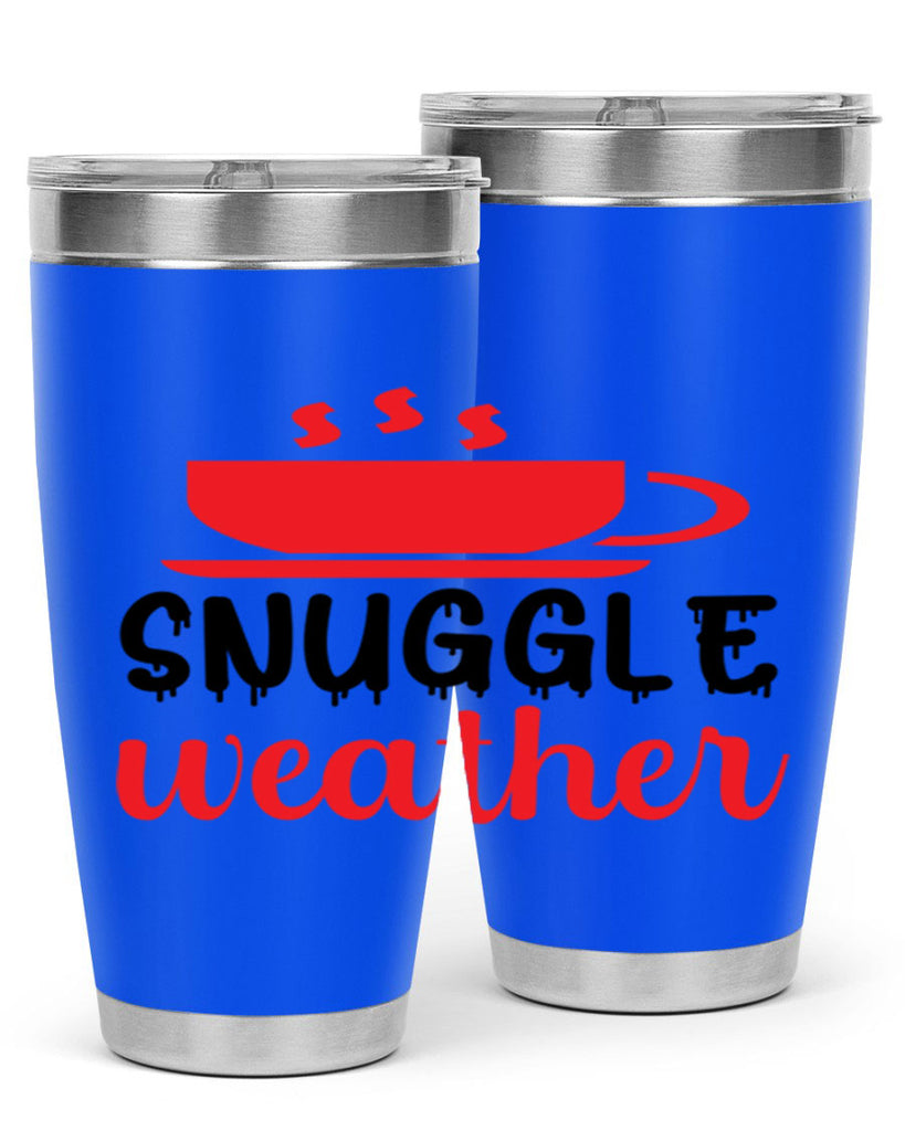 Snuggle weather 386#- winter- Tumbler