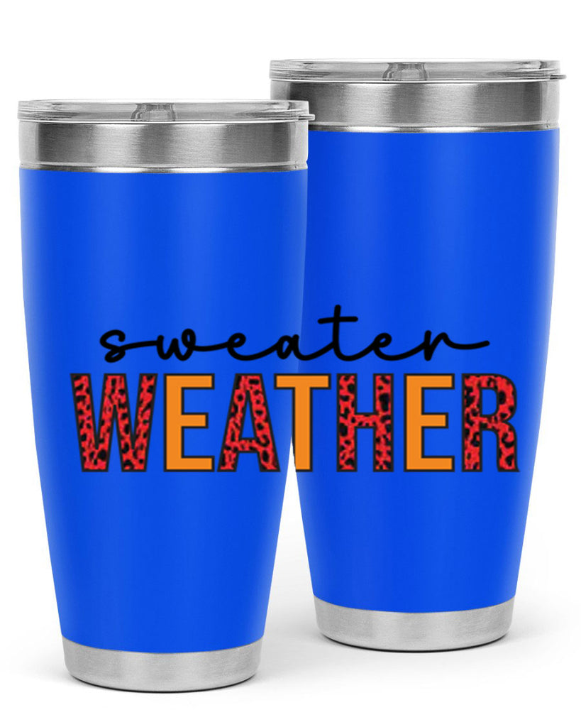 Sweater Weather 587#- fall- Tumbler