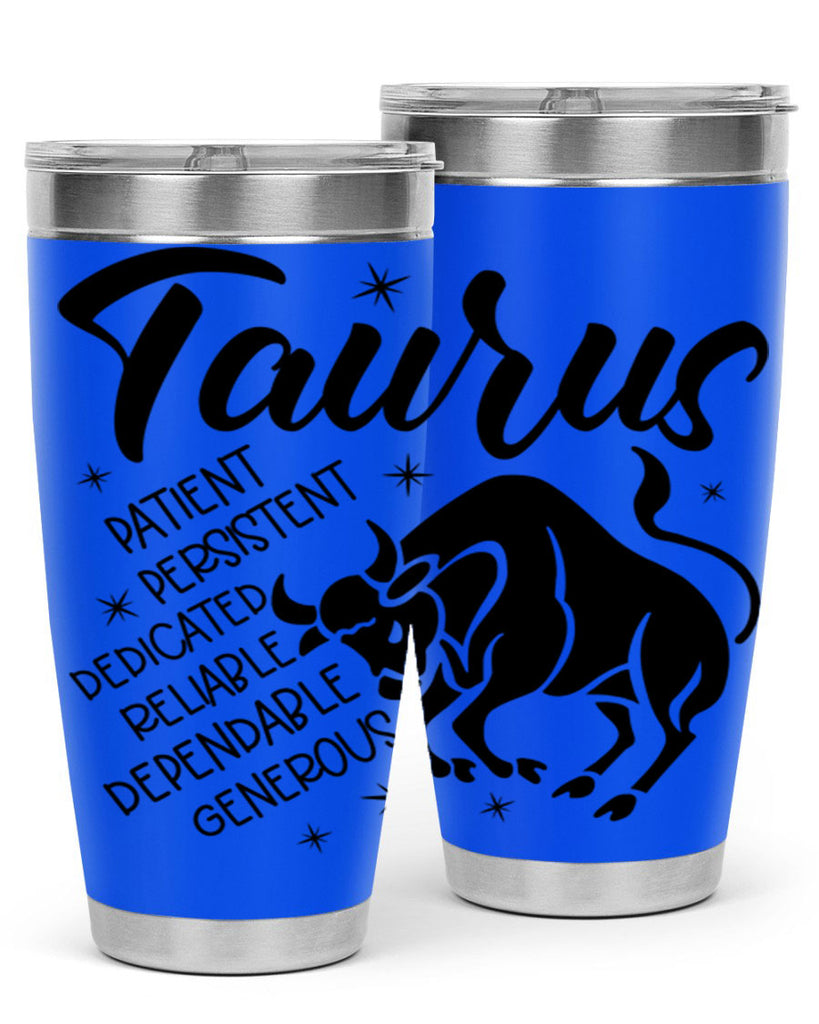 Taurus 492#- zodiac- Tumbler