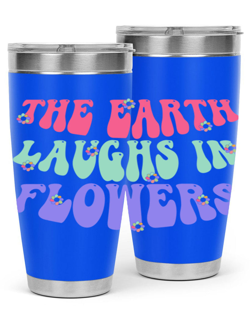 The earth laughs in flowers 532#- spring- Tumbler