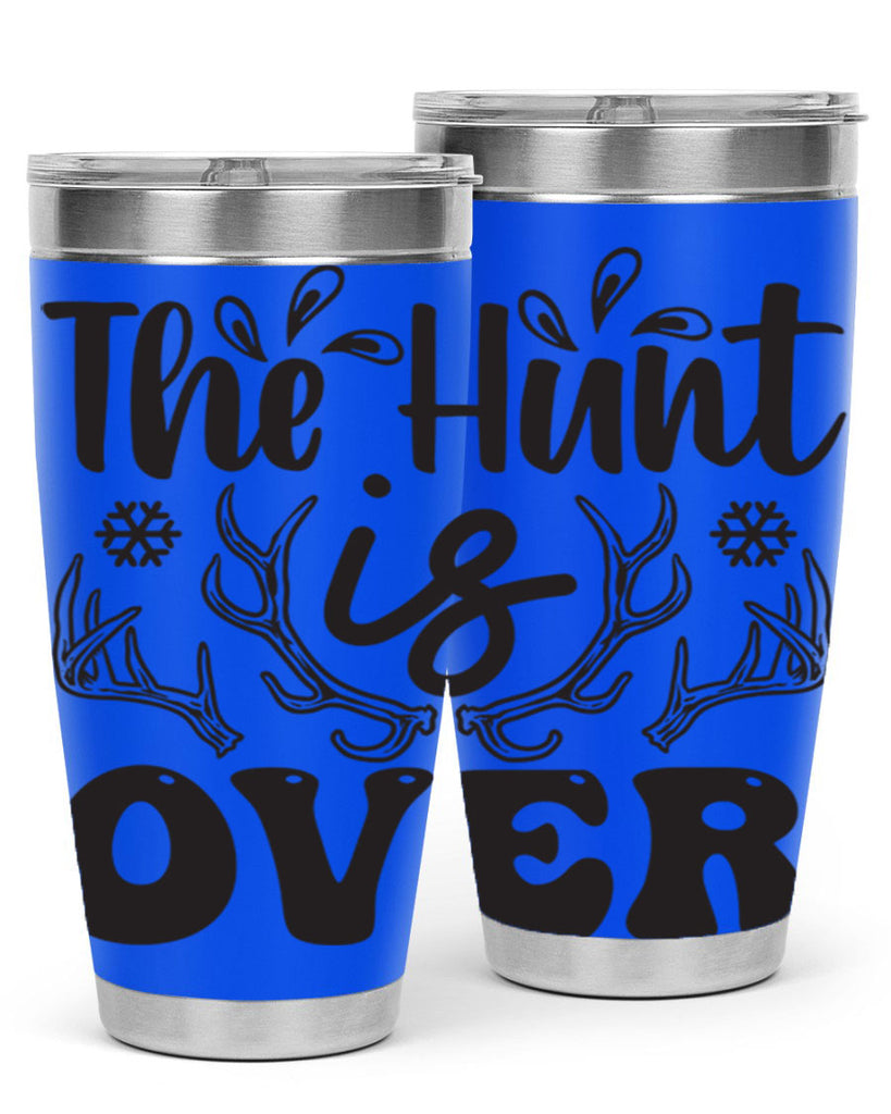 The hunt is over 403#- winter- Tumbler