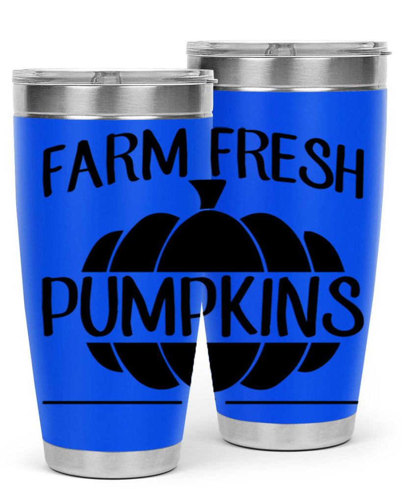 farm fresh pumpkins 173#- fall- Tumbler