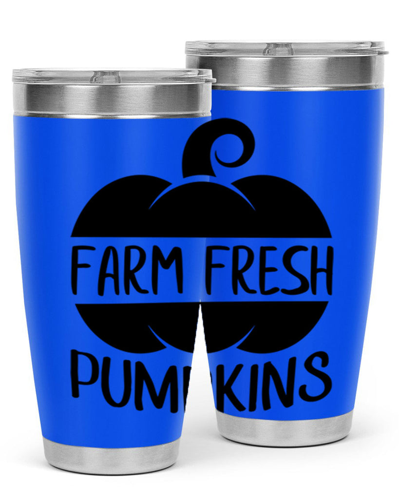 farm fresh pumpkins 174#- fall- Tumbler