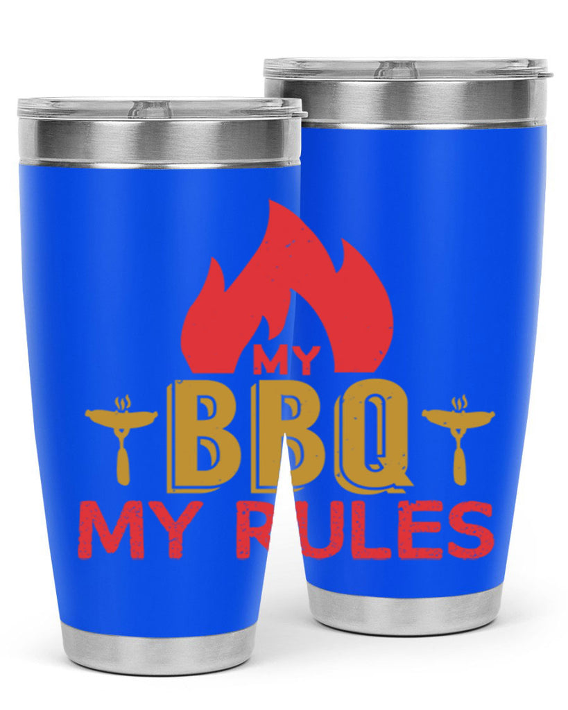 my bbq my ruless 21#- bbq- Tumbler