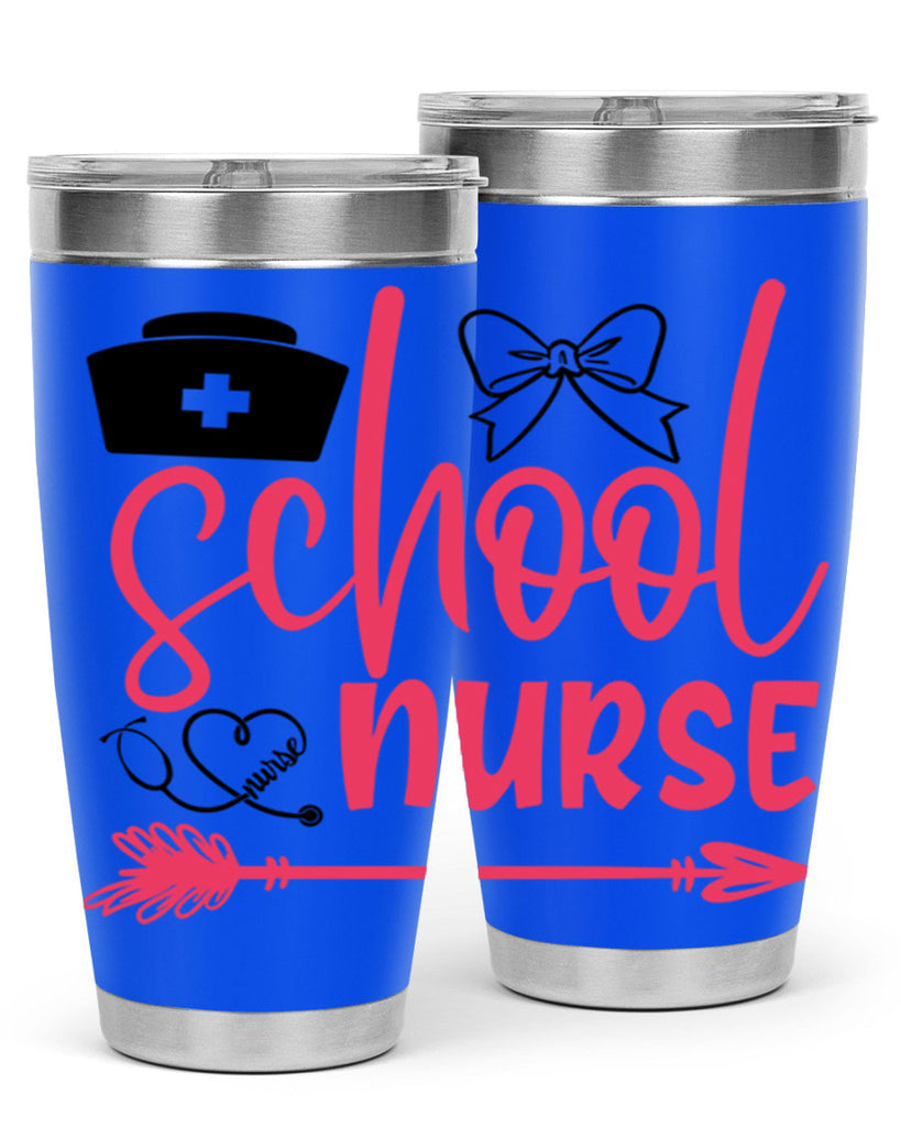 school nurse Style 354#- nurse- tumbler