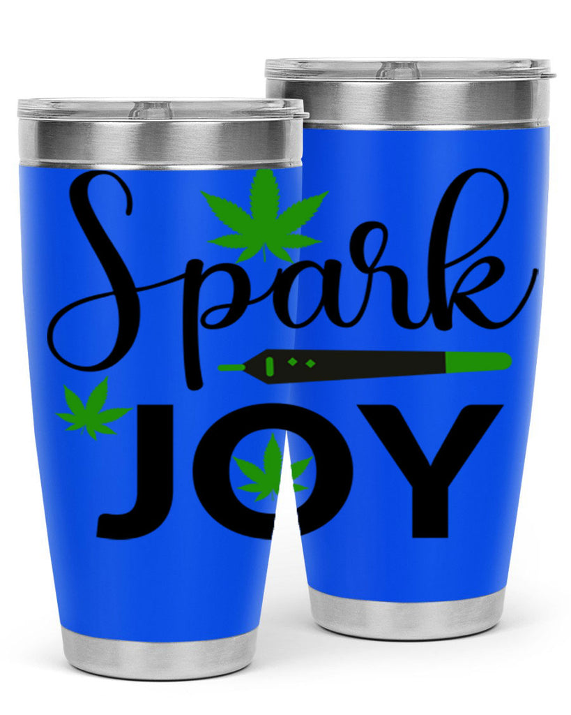 spark joy 250#- marijuana- Tumbler