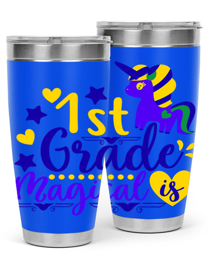 st grade magical 63#- mardi gras- Tumbler