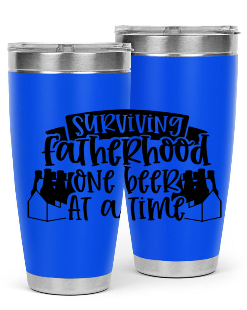 surviving fatherhood one beer at a time 19#- fathers day- Tumbler